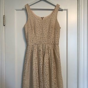 J. Crew lace dress - cream - sz 6